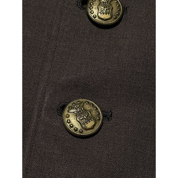 Barrister Corporation Wool 39R Jacket Military Air Force Tropical Blue AF 84 - Picture 7 of 10